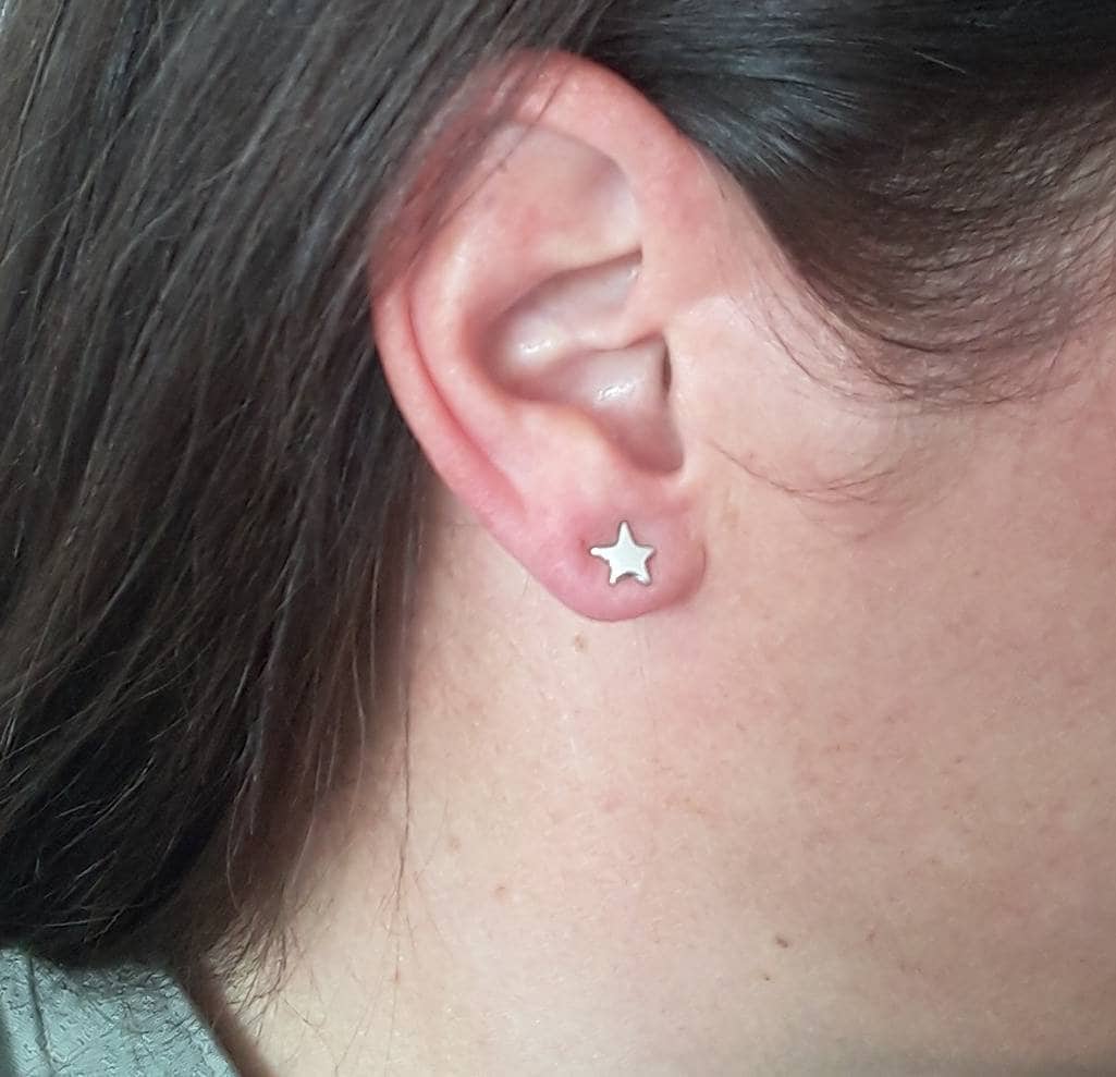 Stella star stud earrings
