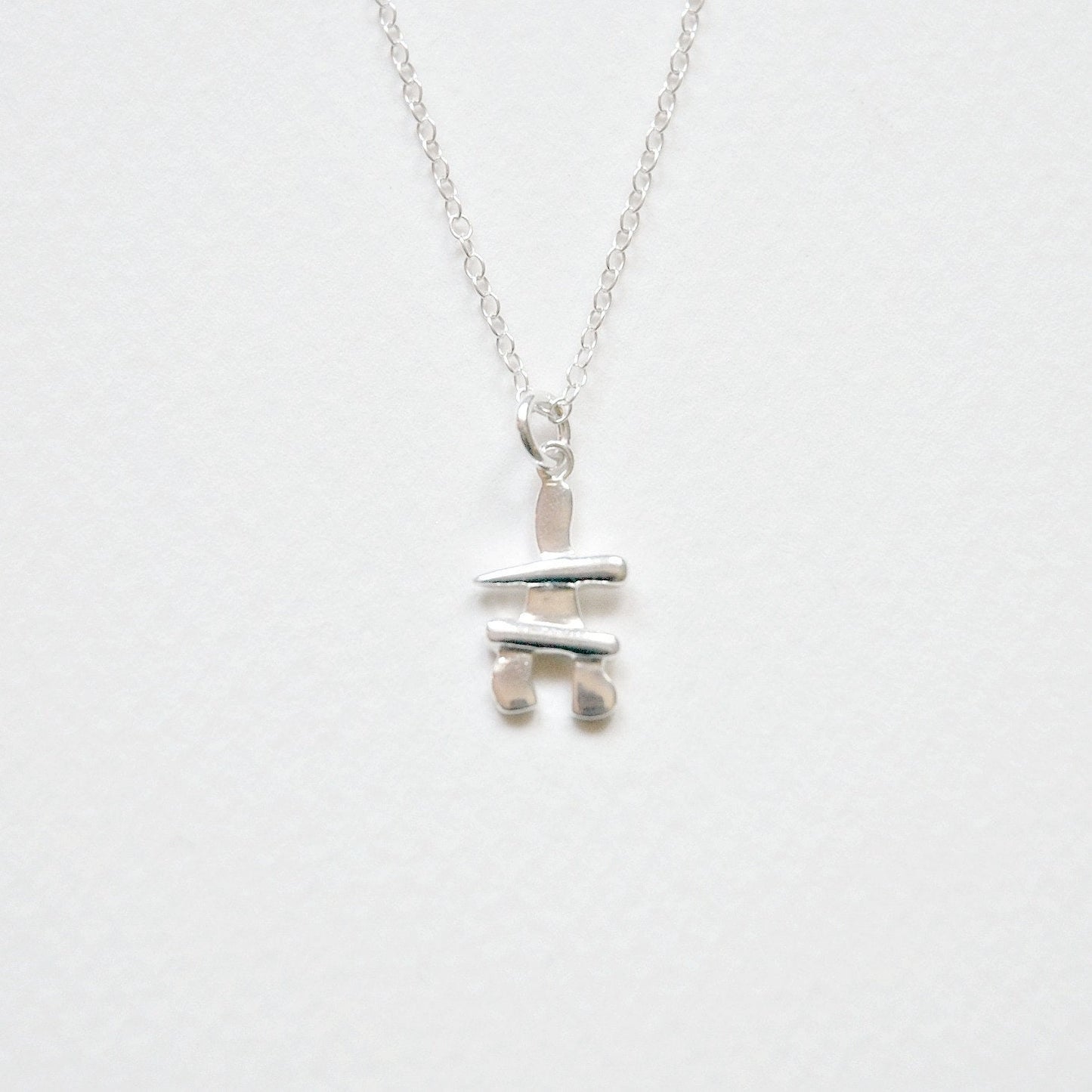 Inukshuk necklace