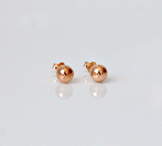 Caroline ball stud earrings - 6mm
