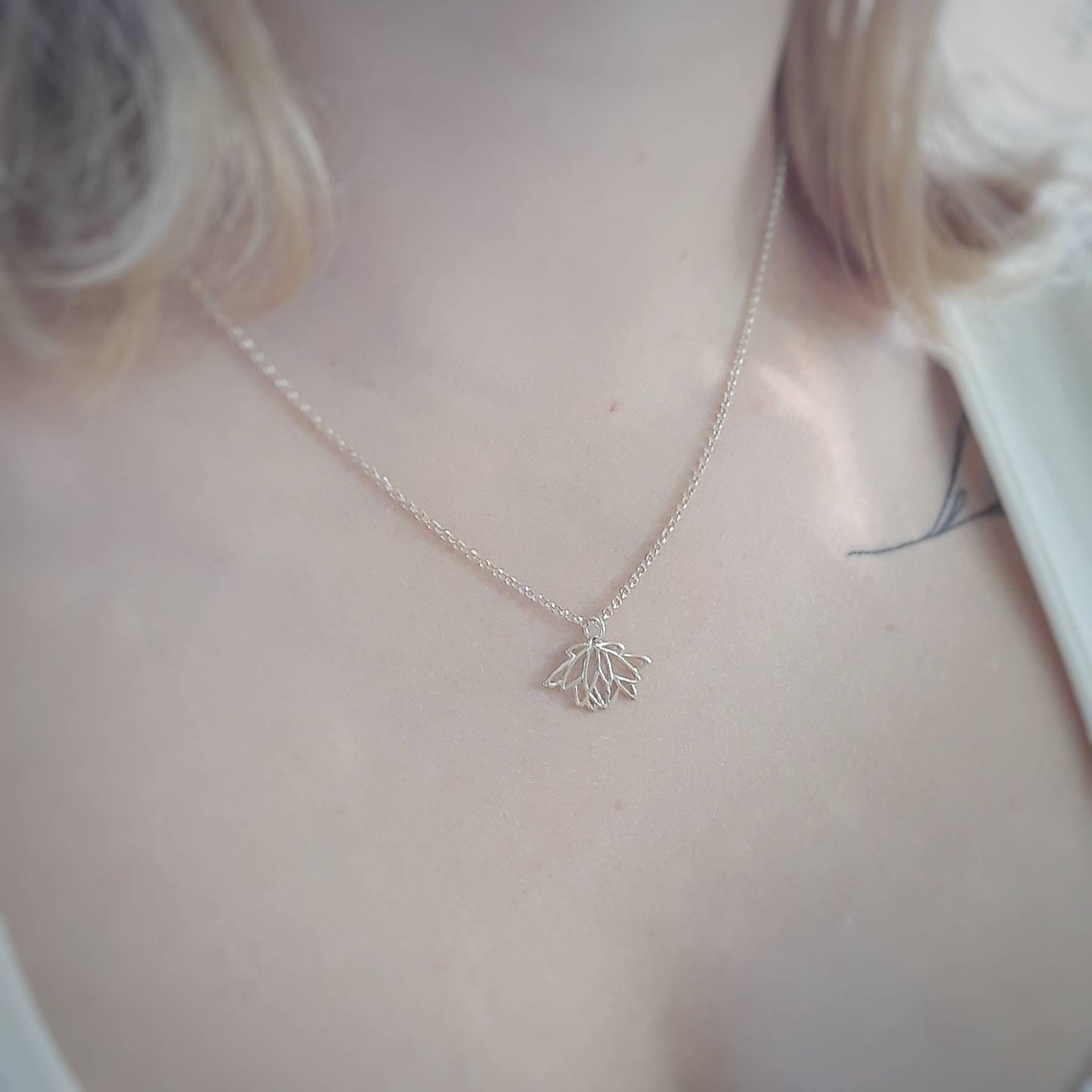 Lotus necklace