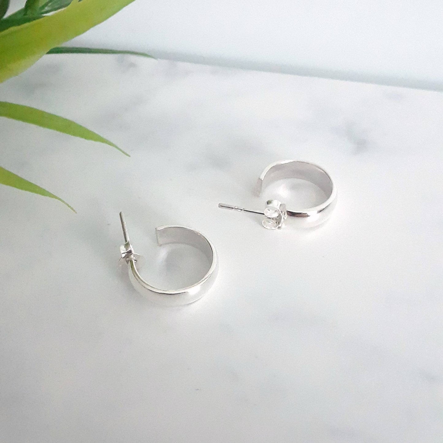 Robyn hoop stud earrings