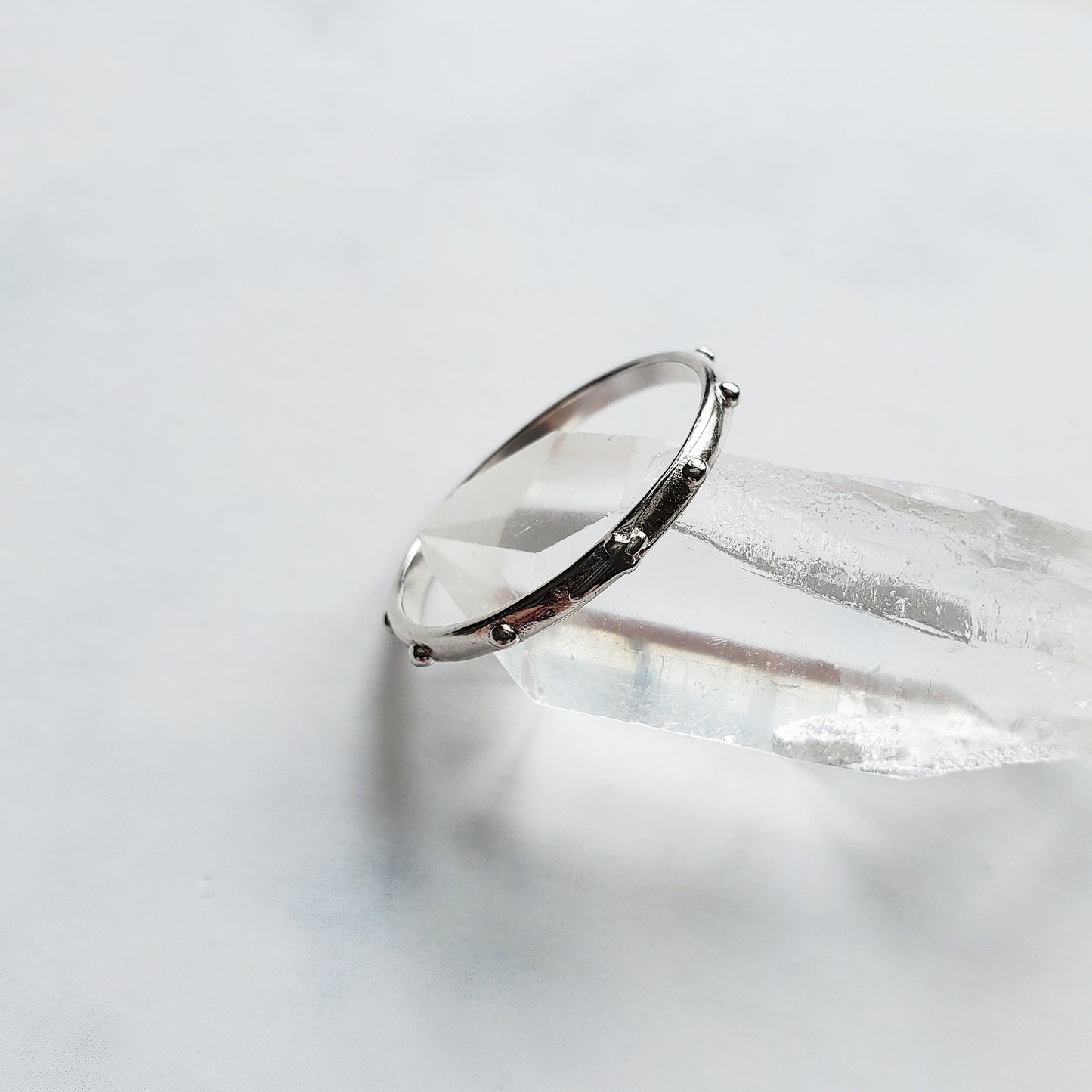 Rosary band ring