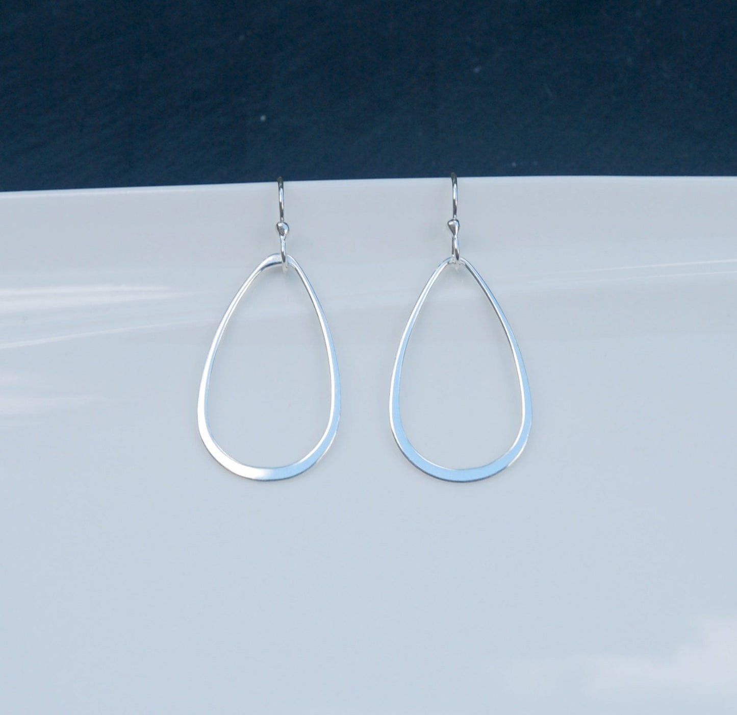 Gemini teardrop earrings