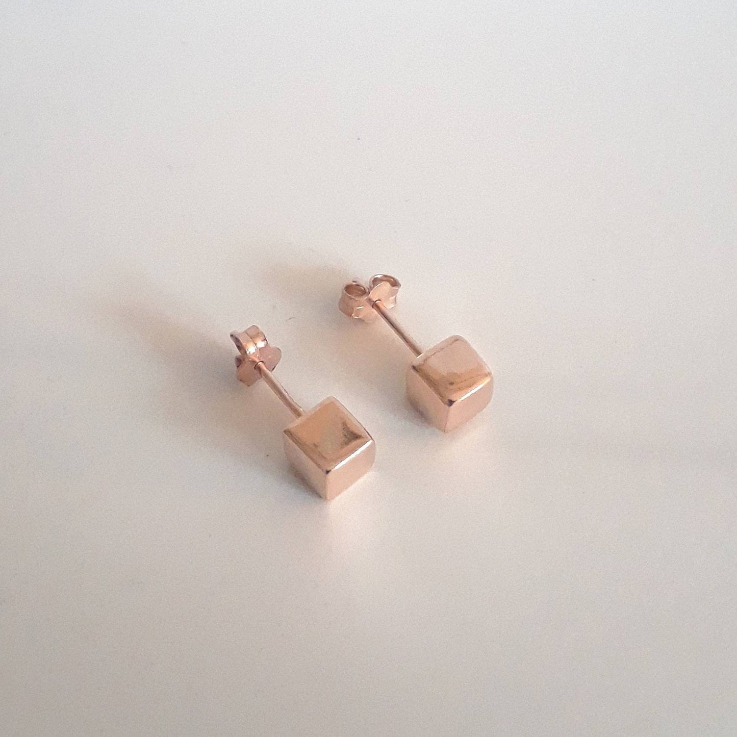 Mackenzie cube stud earrings