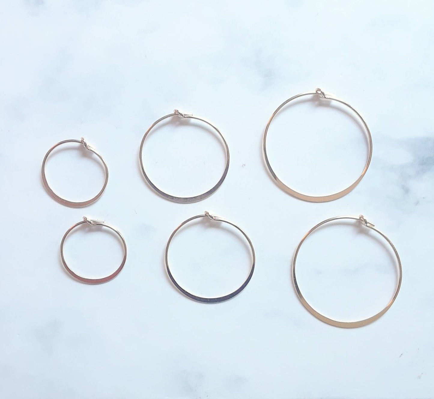 Tasha gold hoop earrings