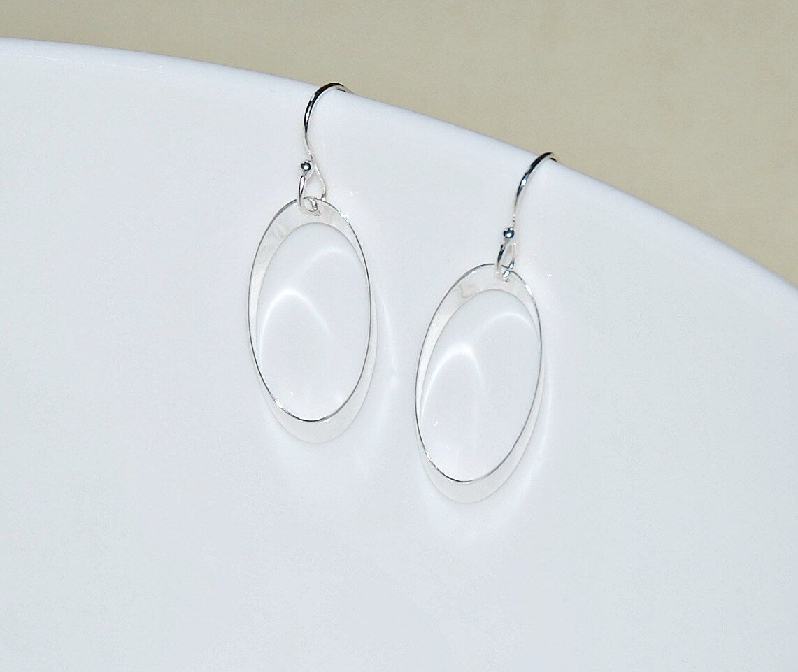 Odessa oval earrings