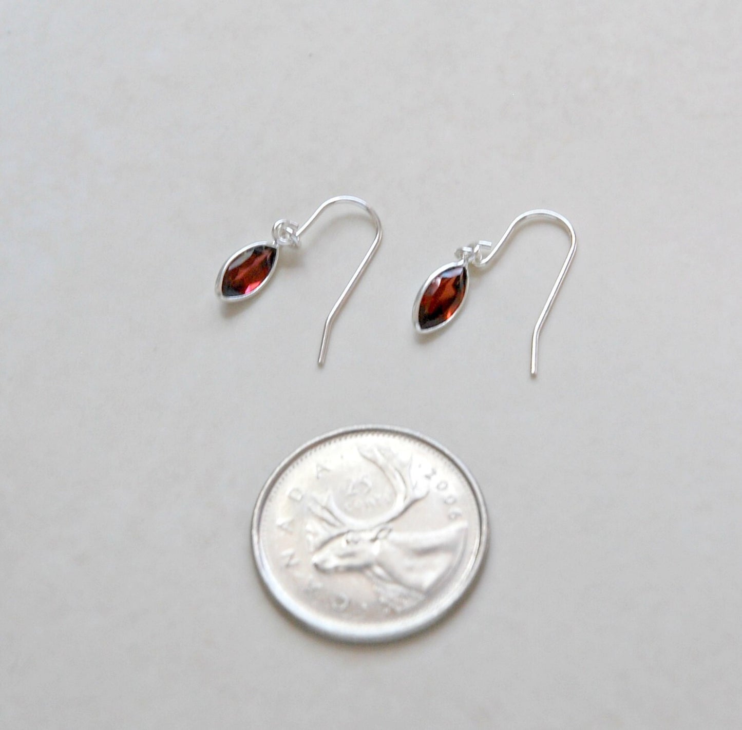 Vanessa gemstone drop earrings