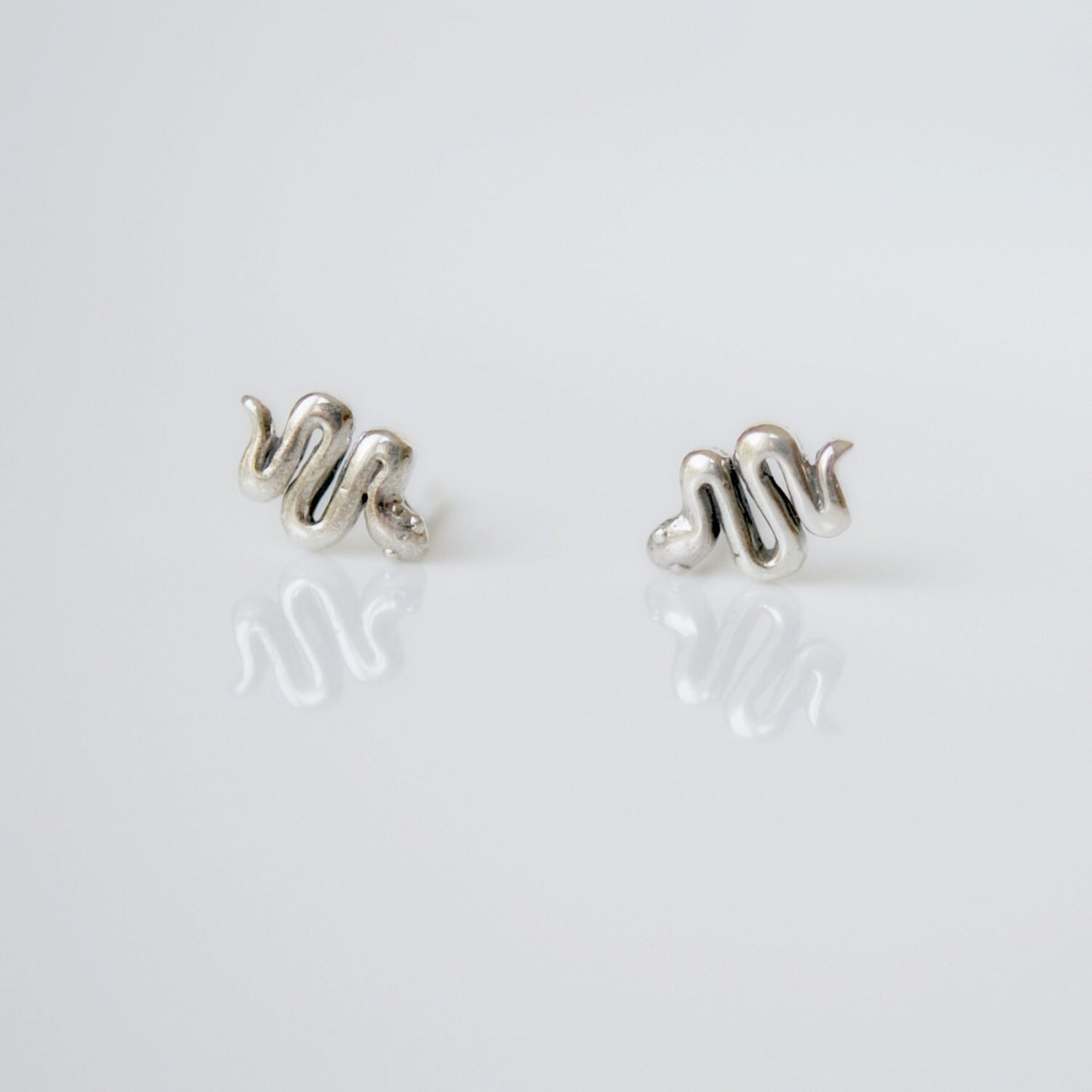 Lauren snake stud earrings