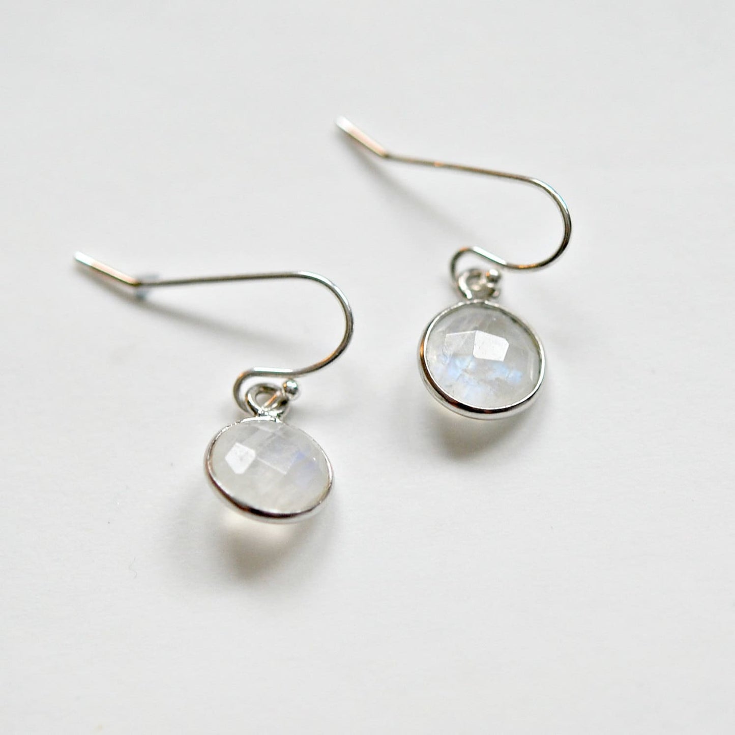 Pixie moonstone earrings