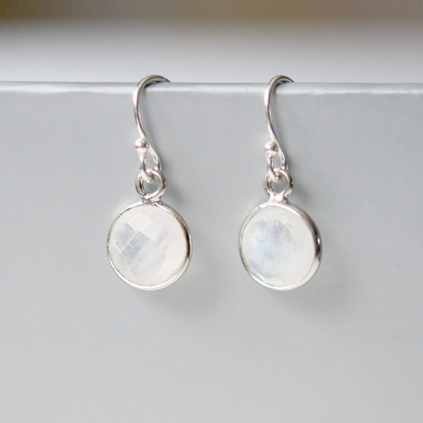 Pixie moonstone earrings